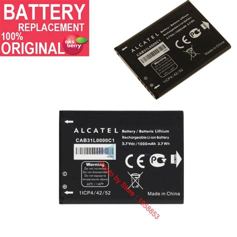 Mah Cab L C Replacement Battery For Alcatel One Touch