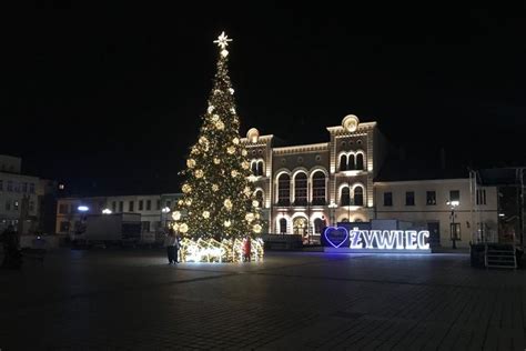 Żywiec W mieście pojawiły się świąteczne dekoracje Święta Bożego