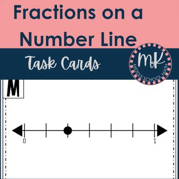 Fractions On A Number Line TASK CARDS By Mackenzie Kelly MATH TPT