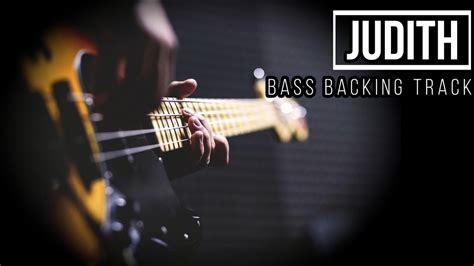 Judith A Perfect Circle Bass Backing Track Youtube