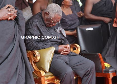 At The One Week Observance Of Theresa Kufuor At Peduase Graphic Online