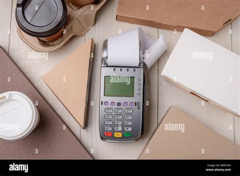 Credit Card Reader Stock Photo Alamy