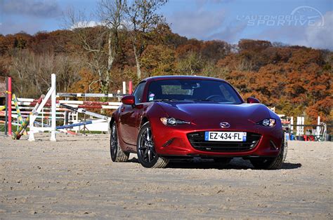 MAZDA MX 5 ND RF 2 0L 184 Ch 2018 ESSAI