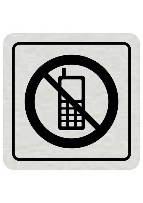 Zákaz používání mobilních telefonů | KRIŽAN - safetyshop