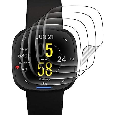 Lk St Ck Schutzfolie Kompatibel Mit Fitbit Versa Fitbit Sense