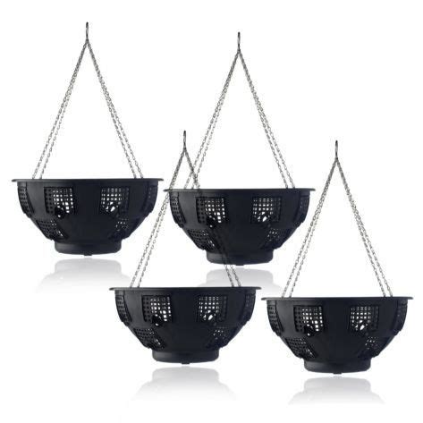 Set Of 4 X 15 Easy Fill Hanging Baskets Easy Fill Hanging Baskets