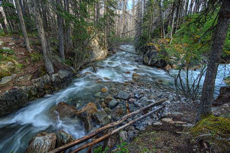 Thompson Creek This View Of Thompson Creek Looks Downstrea Flickr