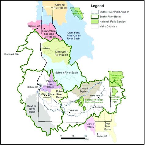 Map Of Idaho Rivers Zip Code Map - vrogue.co