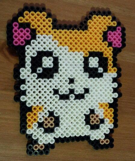 Perler Bead Hamster Hama Beads Design Pokemon Bead Perler Bead Art