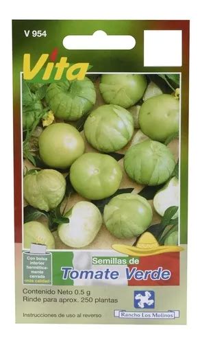 Semillas Tomate Verde Hortalizas Huerto Casero Urbano MercadoLibre