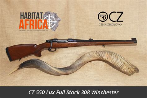 Cz 550 Lux Full Stock 308 Winchester Rifle Habitat Africa Cz Rifles