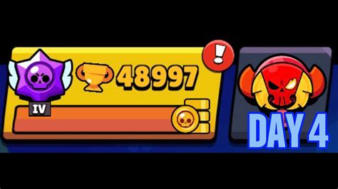 Day Of Pushing To K Trophies In Brawl Stars Youtube