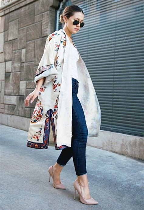 Fashion Week Street Style How To Wear Kimono Outfit Ideas How