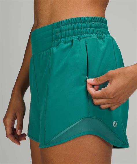 Lululemon Hotty Hot High Rise Short Teal Lagoon Lulu Fanatics