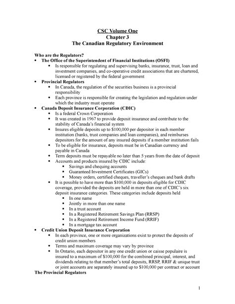 CSC Volume 1 Ch 3 Prof Notes CSC Volume One Chapter 3 The