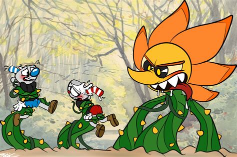 Post 2340554 Cagney Carnation Cuphead Cuphead Series Greenseams Mugman