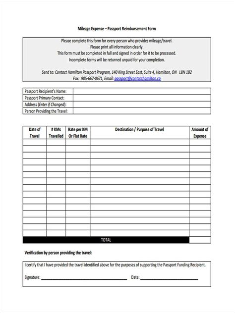 FREE 23 Expense Reimbursement Form Samples PDF MS Word Google Docs