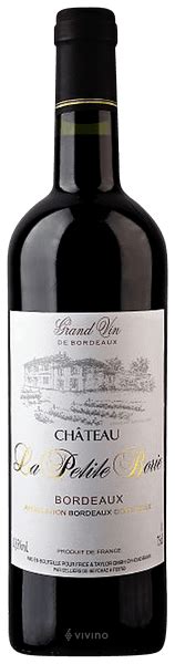 Château La Petite Borie Bordeaux Vivino