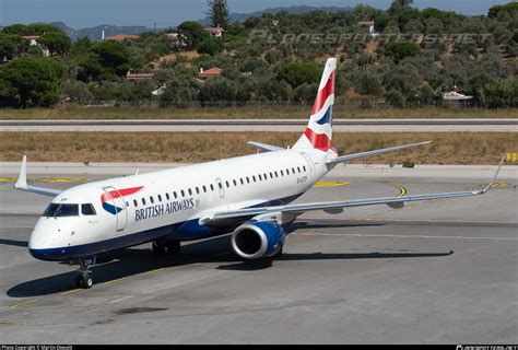 G LCYP British Airways Embraer ERJ 190SR ERJ 190 100 SR Photo By