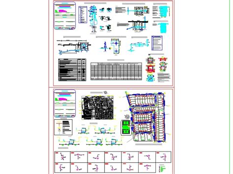 Proyecto Agua Potable Publico En Autocad Cad 604 33 Kb Bibliocad