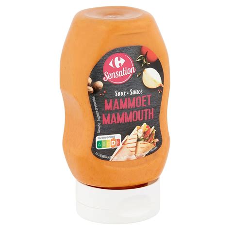 Carrefour Sensation Sauce Mammouth Ml Carrefour Site