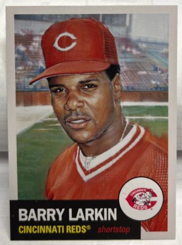 Barry Larkin 2023 Topps Living Baseball Mlb Rc 662 Cincinnati Reds