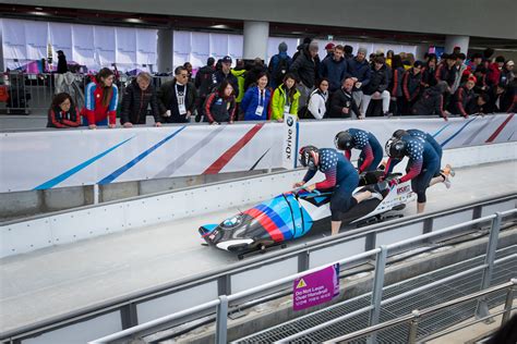 World Cup Bobsled Finals in Pyeongchang, South Korea | danandholly.com