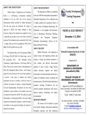 Fillable Online Velalarengg Ac Biomedical NUS BME Department Fax