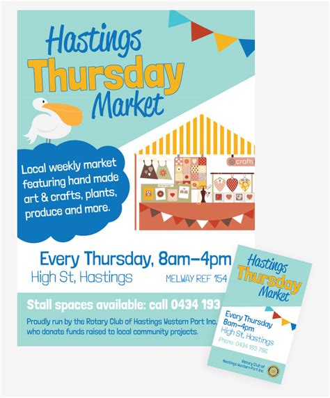 Poster Design for a Market | Malvolio