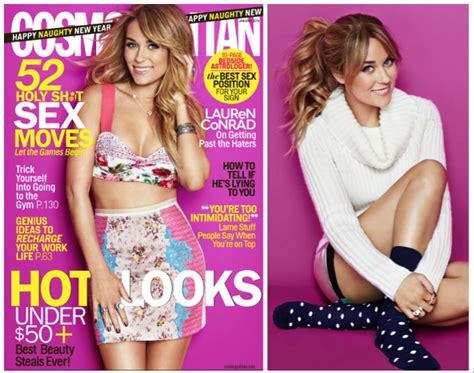 Cover We Love Lauren Conrad Cosmopolitan January 2013