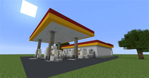 Circlek Gas Station Minecraft Map