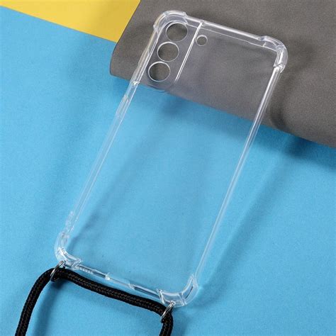 Coque Samsung Galaxy S Fe Avec Cordon Bandouli Re Transparent