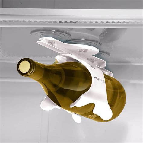 Refrigerator Wine Bottle Storage Rack – Wicked Gadgetry