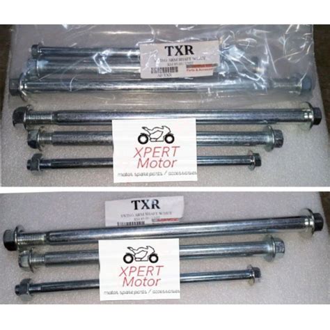 TXR PANTHER GAMMA FRONT WHEEL SHAFT REAR WHEEL SHAFT ARM SHAFT Full Set