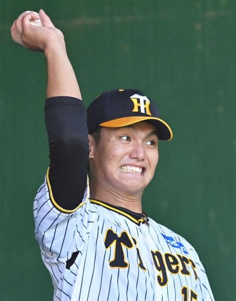 阪神・西純 今キャンプ自身最多114球 岡田監督の前で直球披露「来年はもっとファウルや空振りを」阪神タイガースデイリースポーツ Online