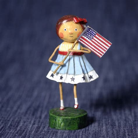 Little Betsy Ross Designed By Lori Mitchell For Esc And Company Inc Folk Art Ts Ts