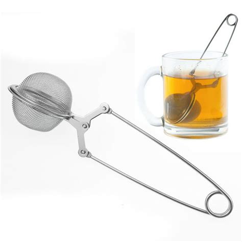 Mesh Tea Strainer Stainless Steel Tea Infuser Reusable Metal Tea Bag ...