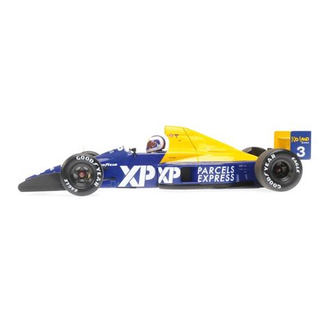 Tyrrell Ford 018 F1 4ème GP Debut France 1989 Jean Alesi Minichamps