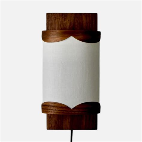 The Expert - Seto Sconce - Black Walnut, Hardwired