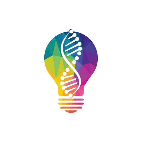 Creative Science Genetics Vector Logo Design Genetic Analysis