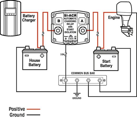 Marine Dual Battery Wiring Diagram With Isolator Switch Dual