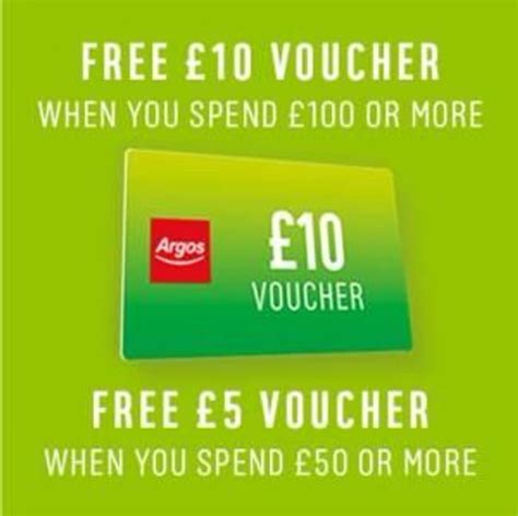 Free £10 Argos Voucher When You Spend £100 Or More