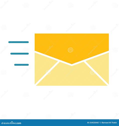 Email Flat Icon Design Vector Stock Vector Illustration Of Receive