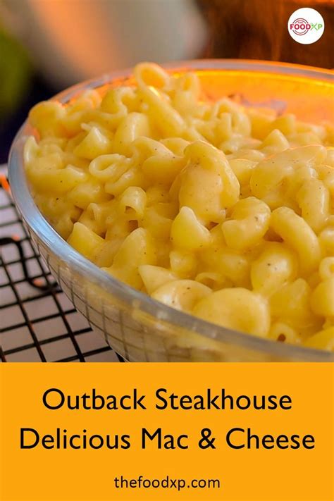 Outback Steakhouse Mac And Cheese Copycat Recipe Thefoodxp Recipe