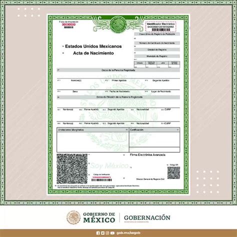 Gobernación On Twitter ¿necesitas Una Copia Certificada De Tu Acta De