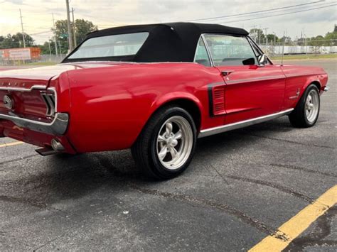 1967 Ford Mustang Convertible Fully Load With All The Power Options For Sale