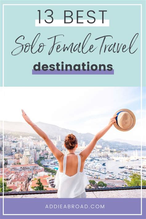 13 Best Solo Female Travel Destinations In 2024