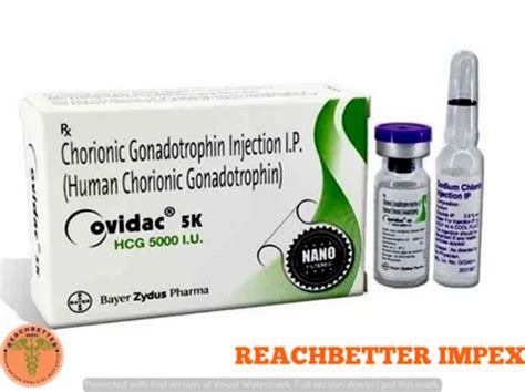 Ovidac K Injection Human Chorionic Gonadotropin Injections Hcg