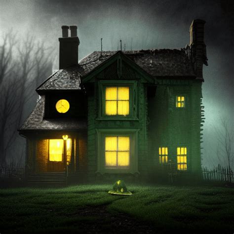 Dark Lovecraft Eldritch Cottage 8k UHD Photorealistic Photo Creative