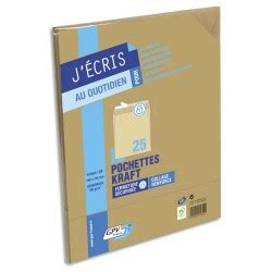 GPV Paquet de 25 pochettes kraft brun auto adhésives 90g format 24 260